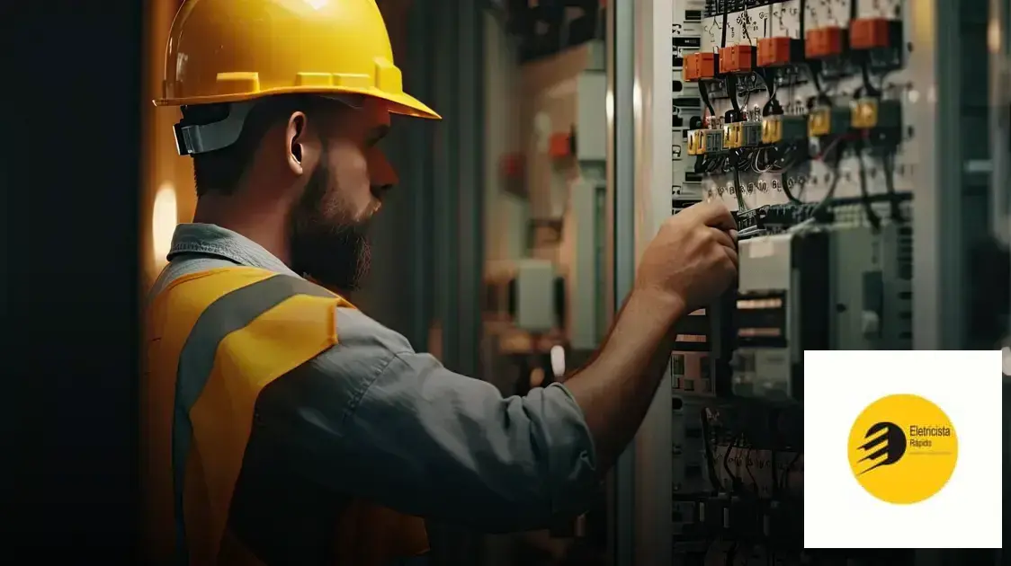 Os benefícios de contratar um eletricista na Vila Lutécia Santo André